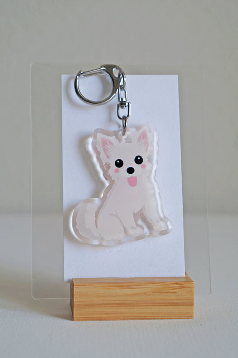 Chihuahua Epoxy Keychain