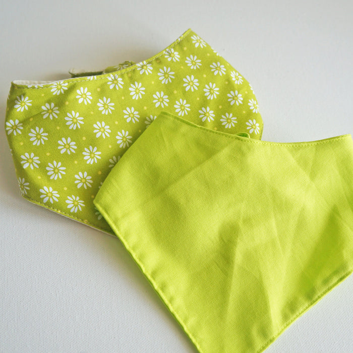 Neon Green Pet Bandanas