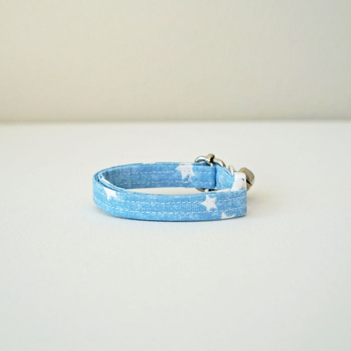 Blue Star Cat Collar