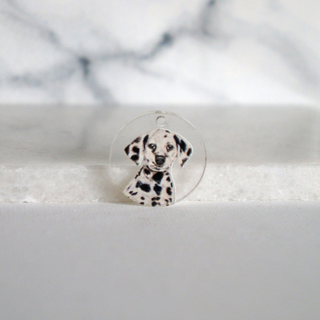 Dalmatian dog tag best sale