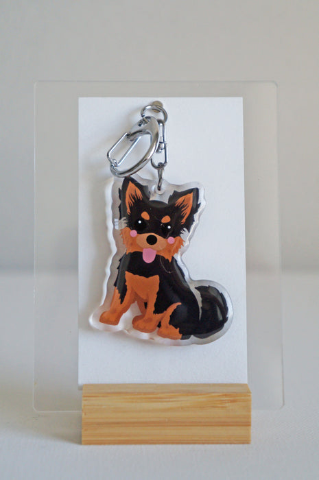 Chihuahua Epoxy Keychain