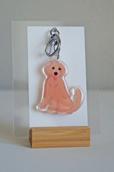 Labrador Retriever Epoxy Keychain