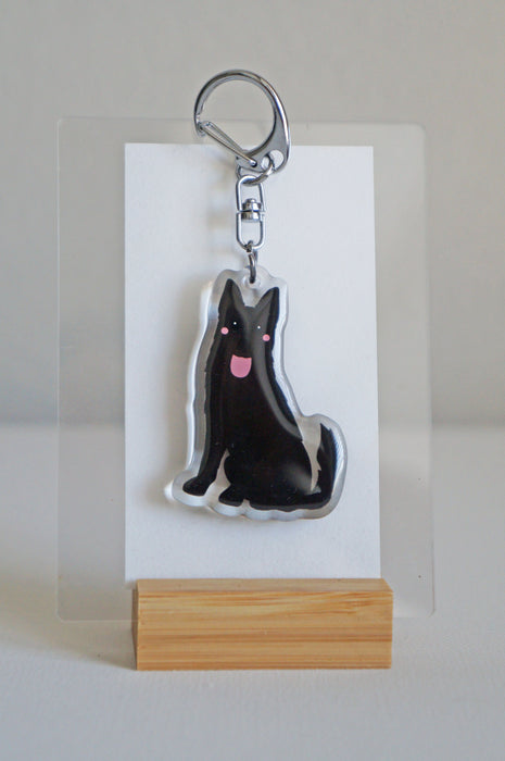 Shepherd Epoxy Keychain