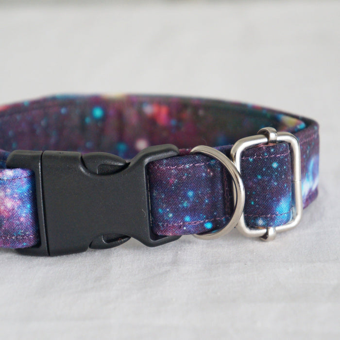 Night Galaxy Dog Collar