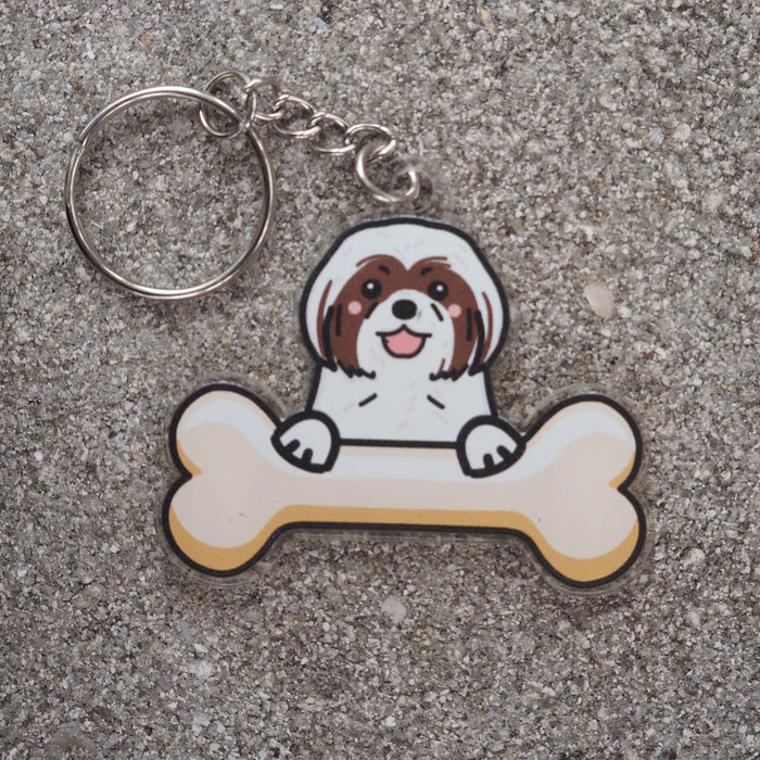 Shih Tzu Keychain