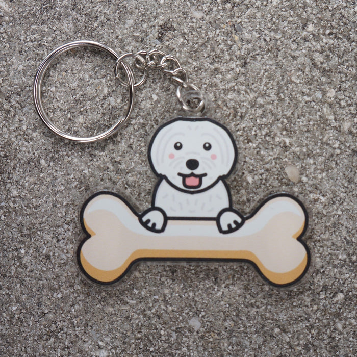 Maltese Keychain