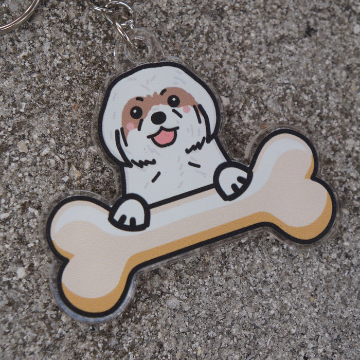 Shih Tzu Keychain