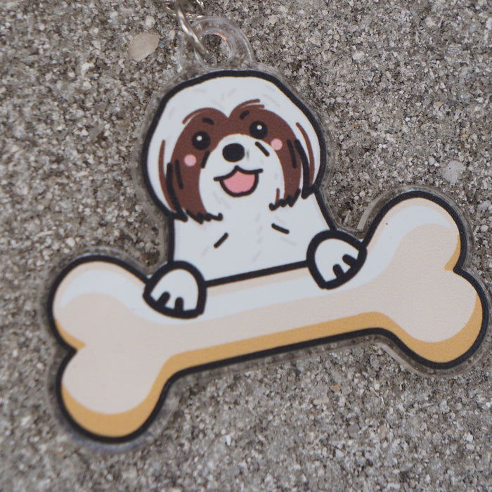 Shih Tzu Keychain