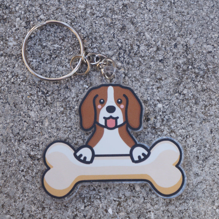 Beagle Keychain